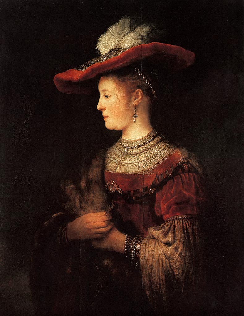 Portrait of Saskia van Uylenburgh