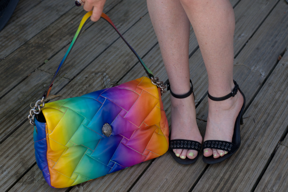 Kurt Geiger rainbow bag