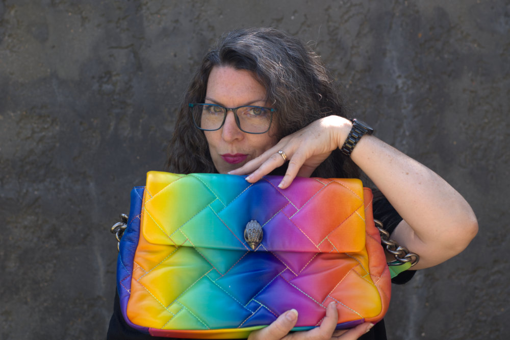 Kurt Geiger rainbow bag