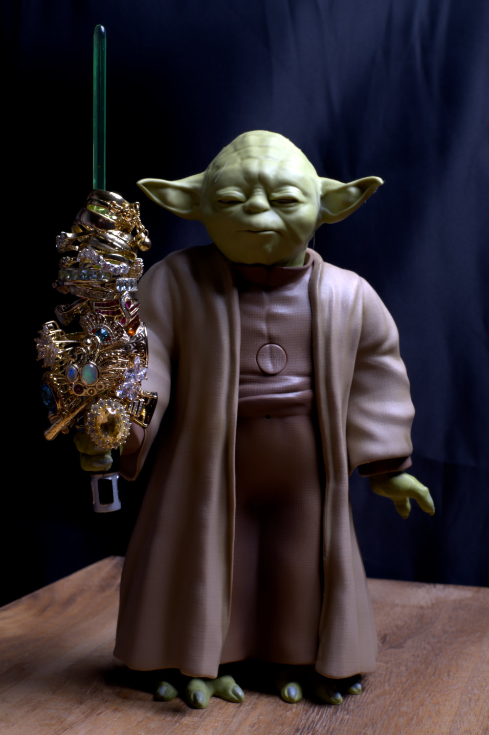 Gold Rings with Yoda